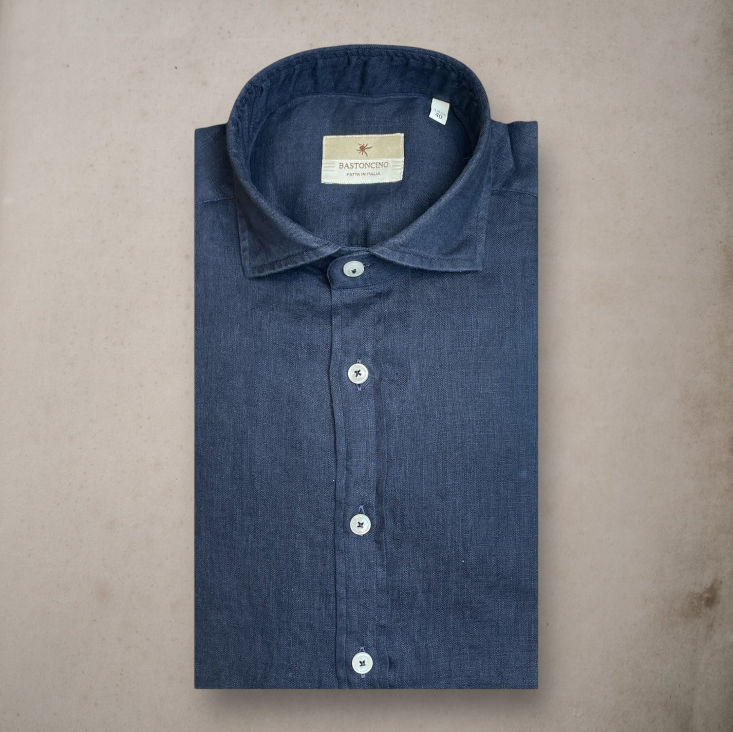 Shir Navy Linen - Vaturi