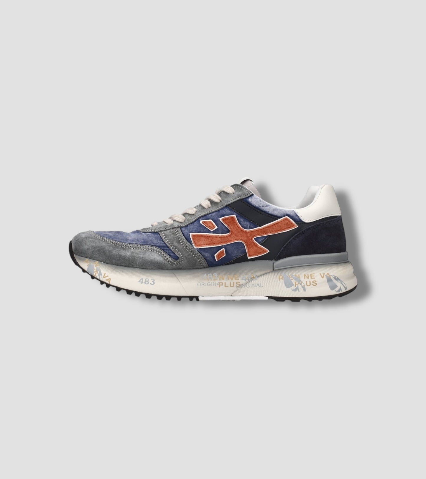 Sneakers Navy Grey Mick 7215 - Vaturi