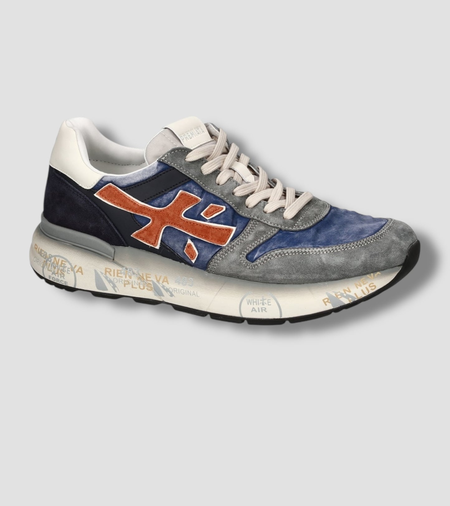 Sneakers Navy Grey Mick 7215 - Vaturi
