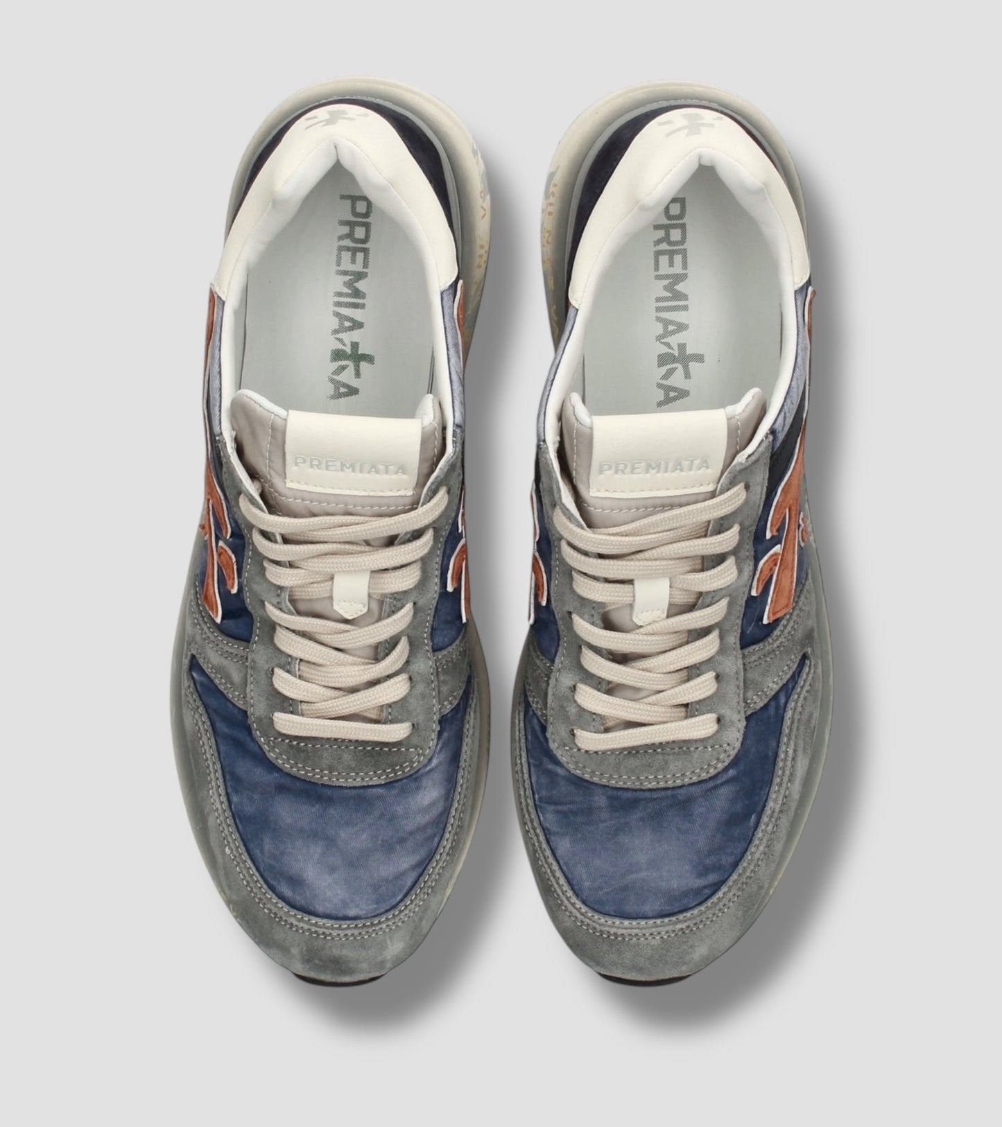 Sneakers Navy Grey Mick 7215 - Vaturi