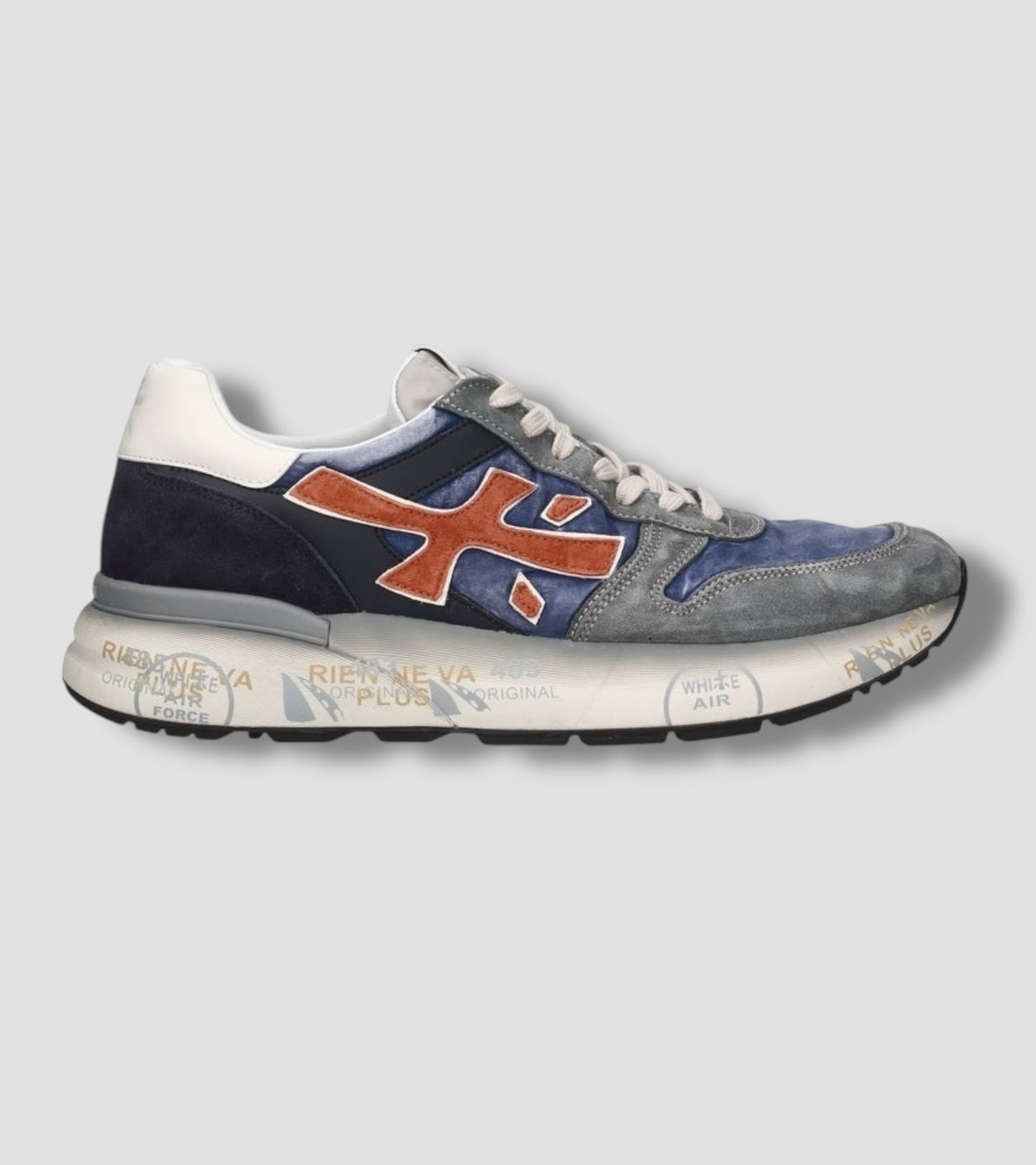 Sneakers Navy Grey Mick 7215 - Vaturi