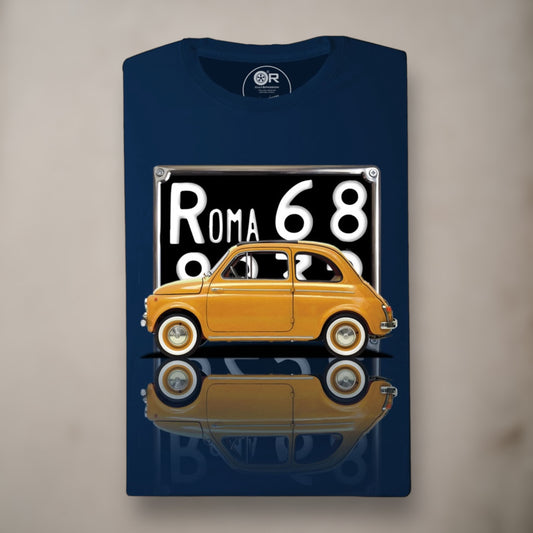 500 Targa Roma 68 Navy - Vaturi