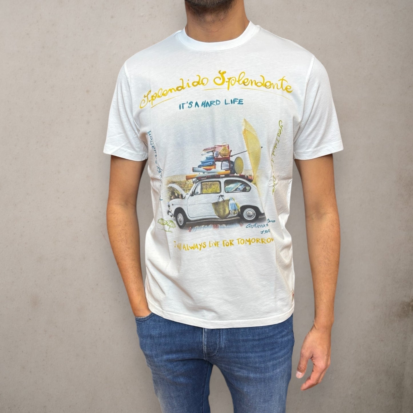 T-shirt Splendido White - Vaturi