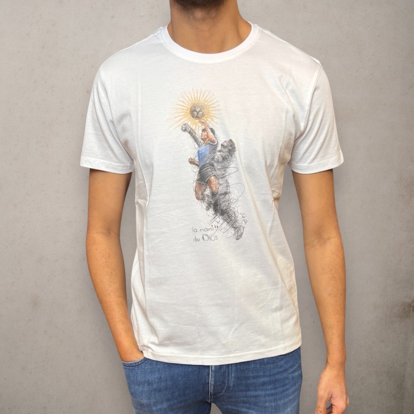 T-shirt La Mano de Dios - Vaturi