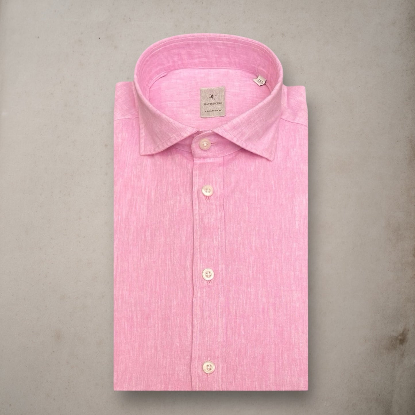 Camicia Rosa Bastoncino