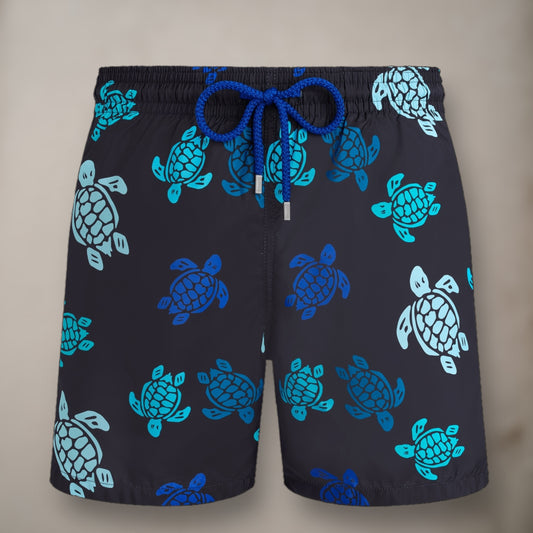 Pantaloncini da bagno Tortue Mulicolores Flax Flower