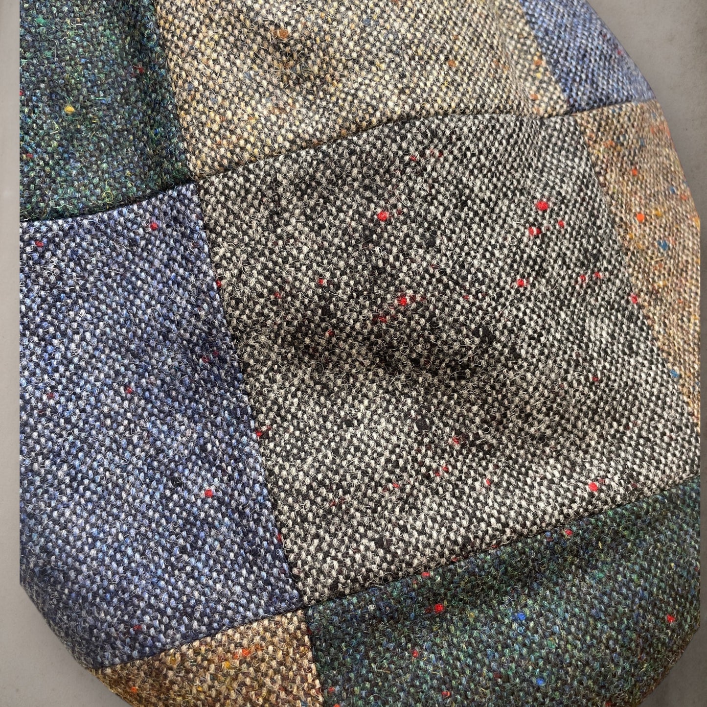 Patchwork Flat Hat