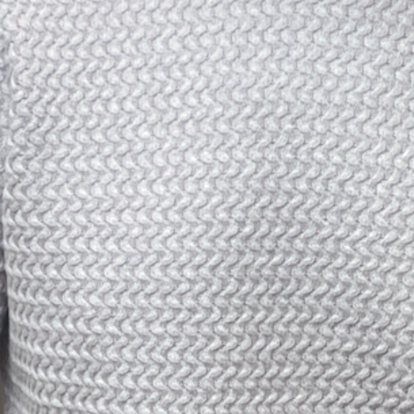 Gray Wave Crew Neck Sweater