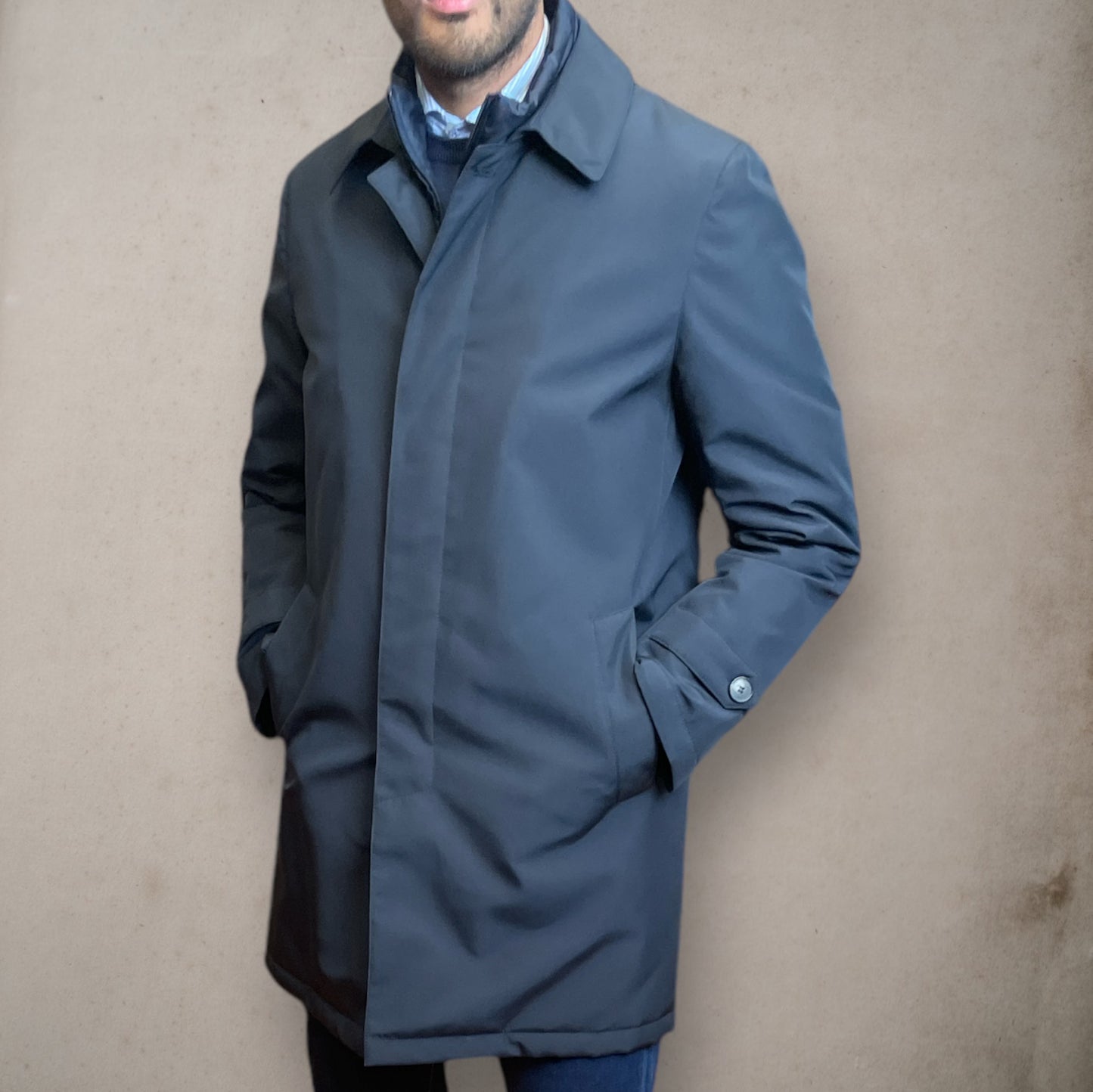 Morning Coat Blu E608