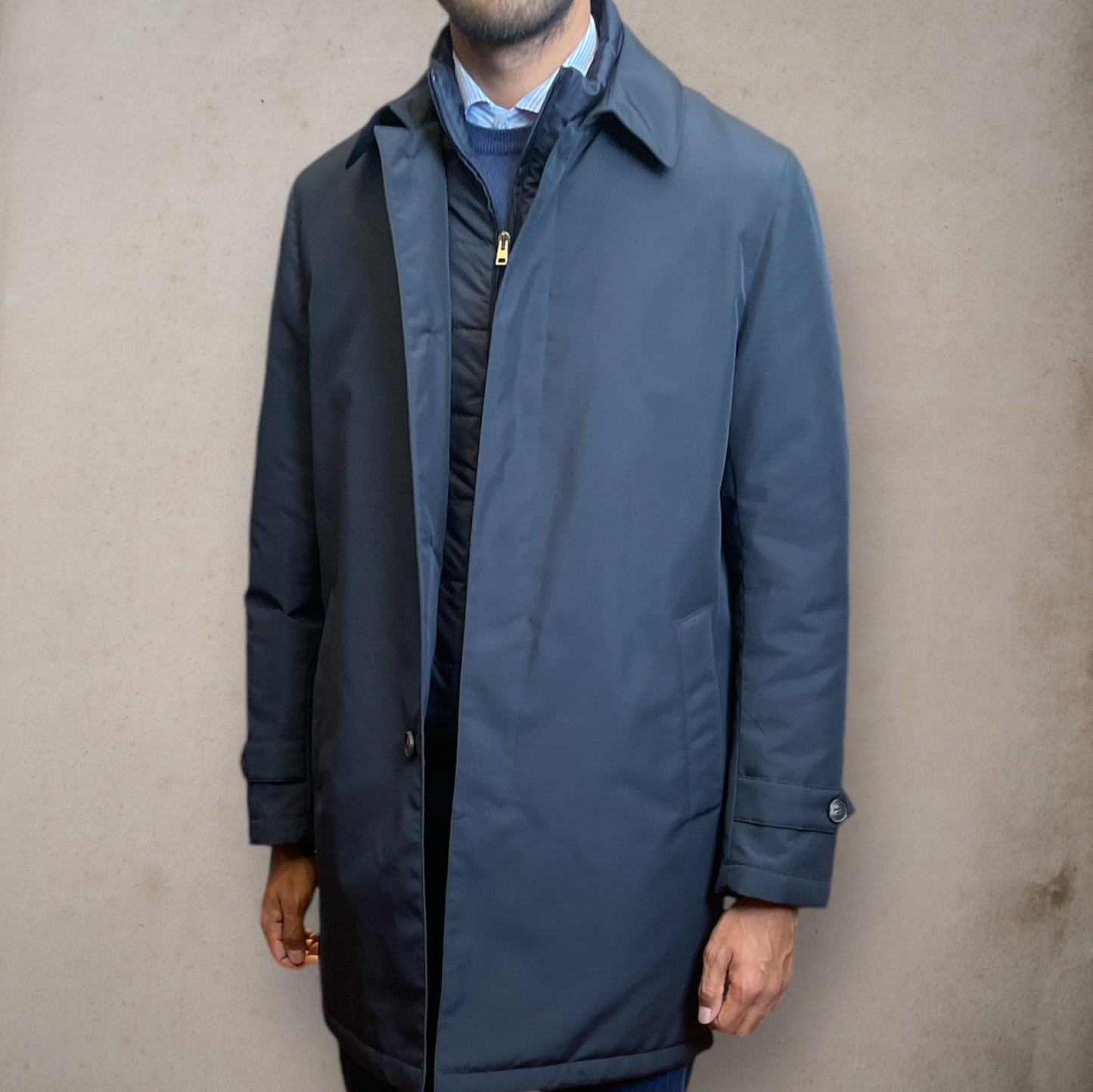Morning Coat Blu E608
