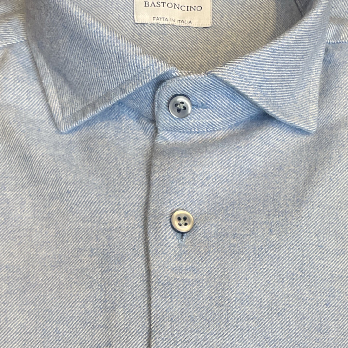 Sky Blue Cashmere Shirt