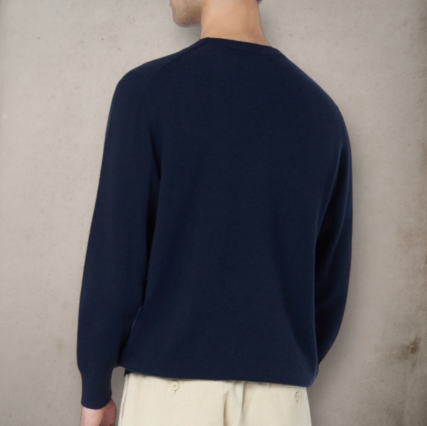 Blue Sweater Snoopy Padel Embroidery