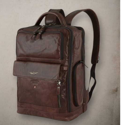 Zaino  Porta PC Leather Brown - Vaturi