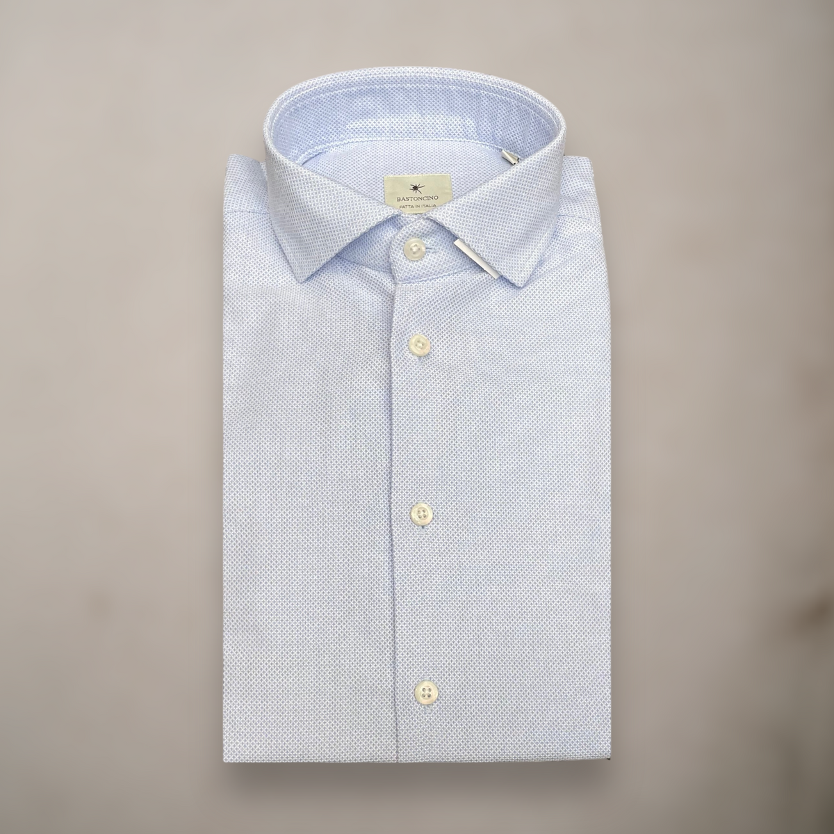 Shirt Celeste Bastoncino