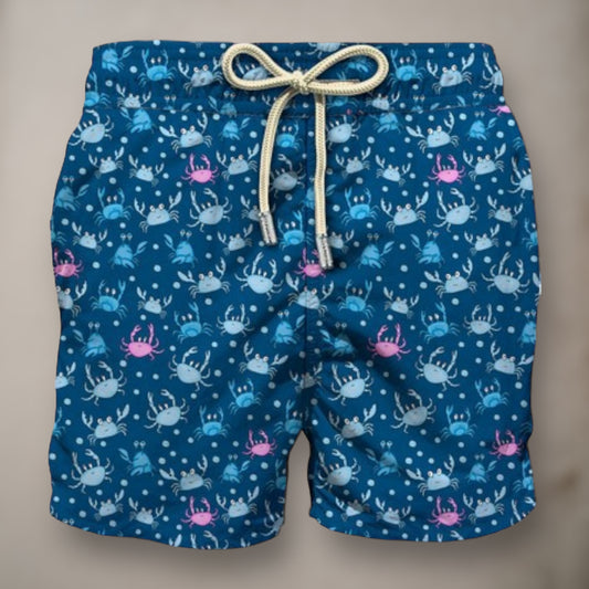 Swim Short Crab Party