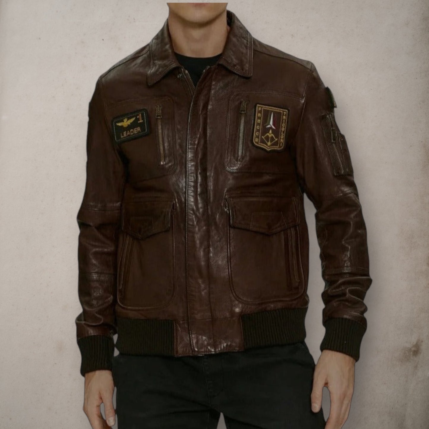 Pilot Leather Jacket Lux - Vaturi
