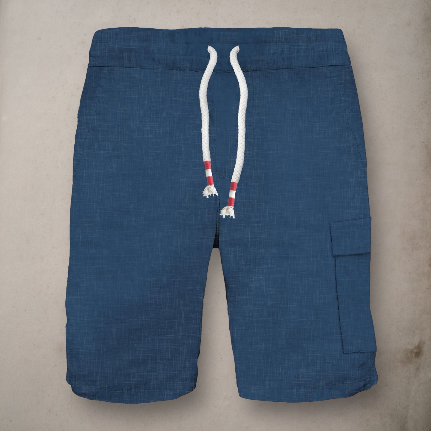 Linen Bermuda Navy - Vaturi