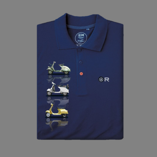 Polo Vespa 3 Navy - Vaturi