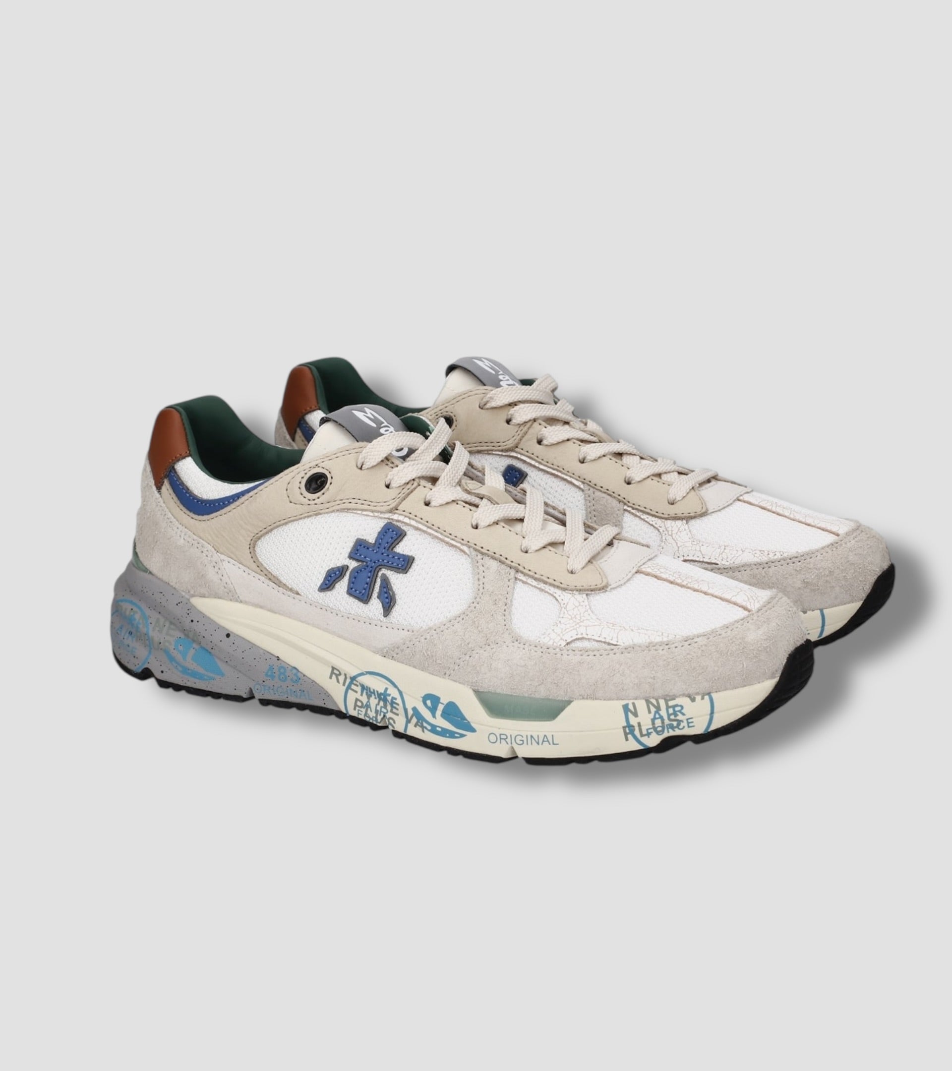 Sneakers Mase25  8110 White Grey - Vaturi