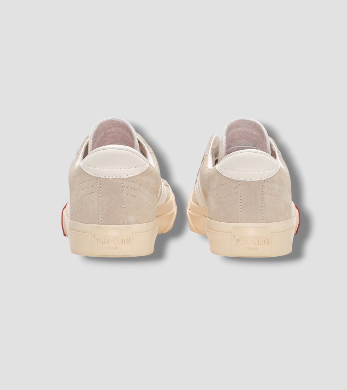 Sneakers Royal Classic 226 SLM  Cream and Sand Suede - Vaturi