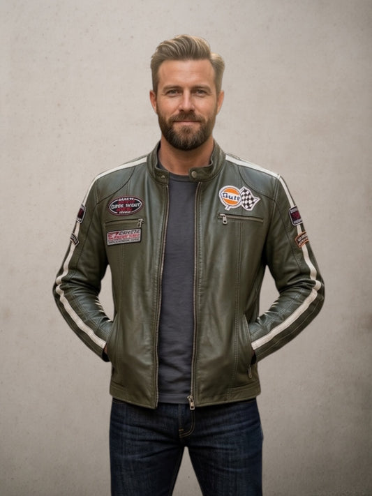 Dark Green  Biker - Vaturi