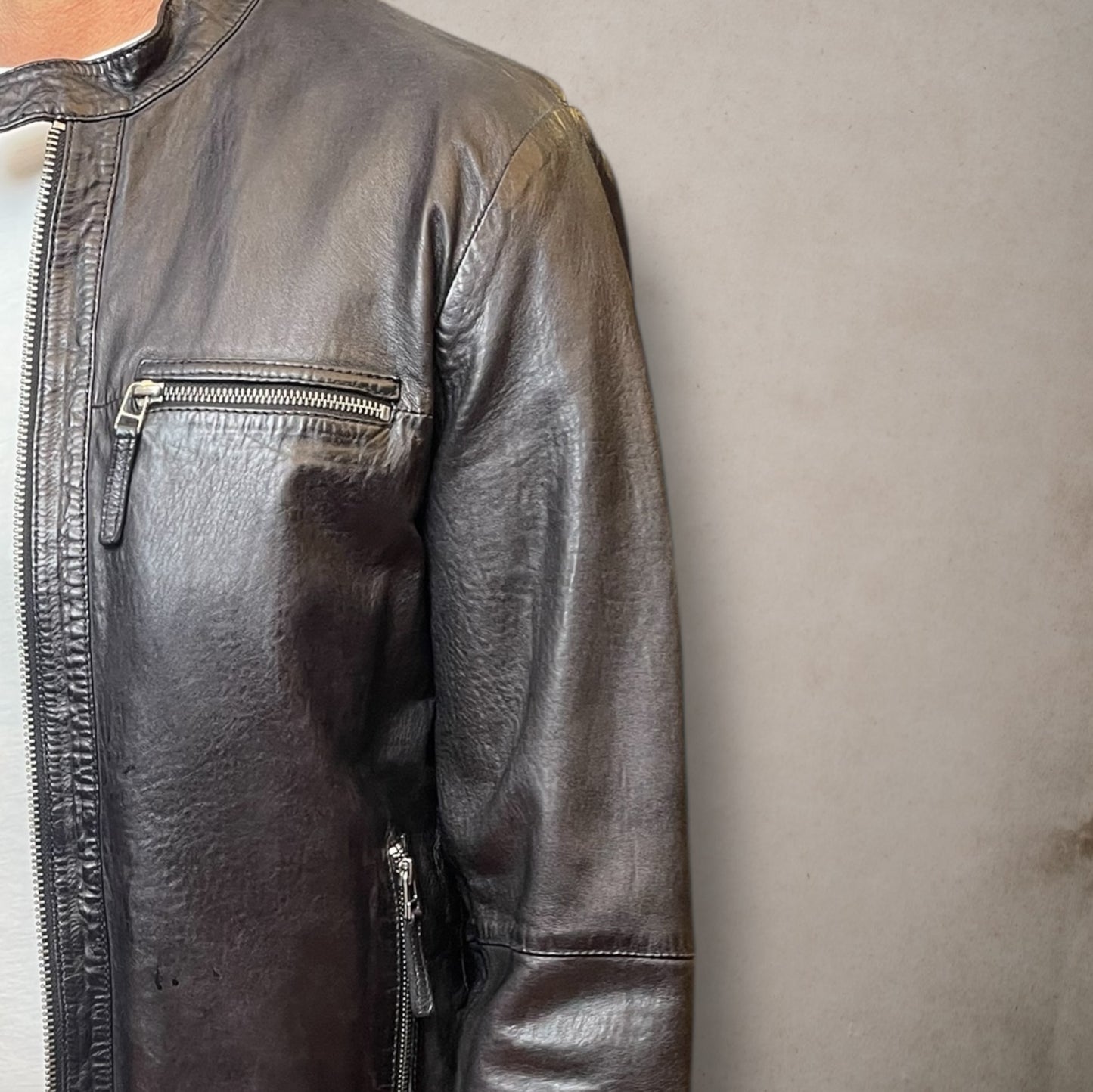 Black Biker Stright