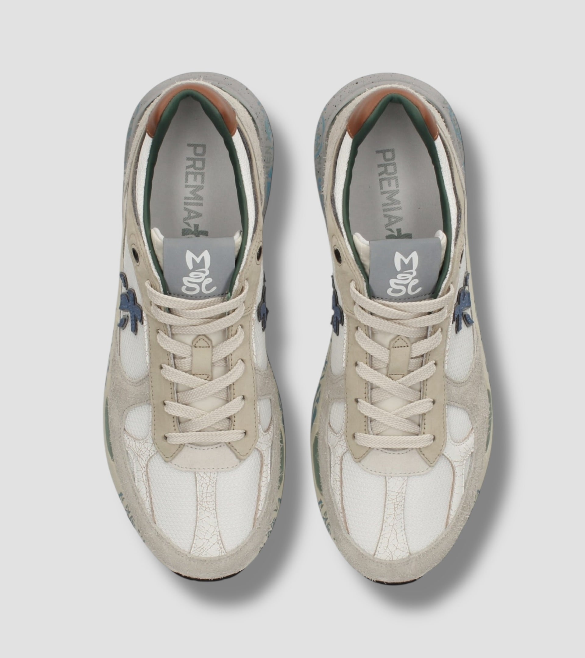 Sneakers Mase25  8110 White Grey - Vaturi