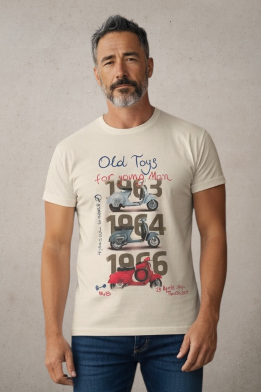 T-shirt Vespa Old Toys - Vaturi