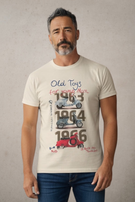 T-shirt Vespa Old Toys - Vaturi