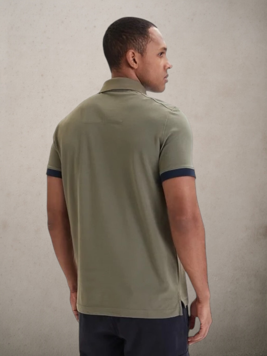 Polo Shirt With Frecce Tricolori Crest Green - Vaturi