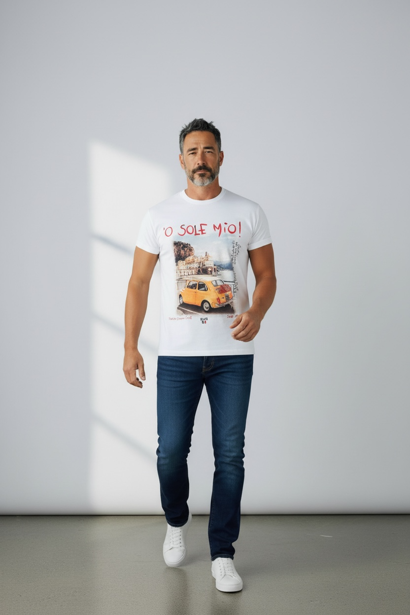 T-shirt O Sole mio - Vaturi