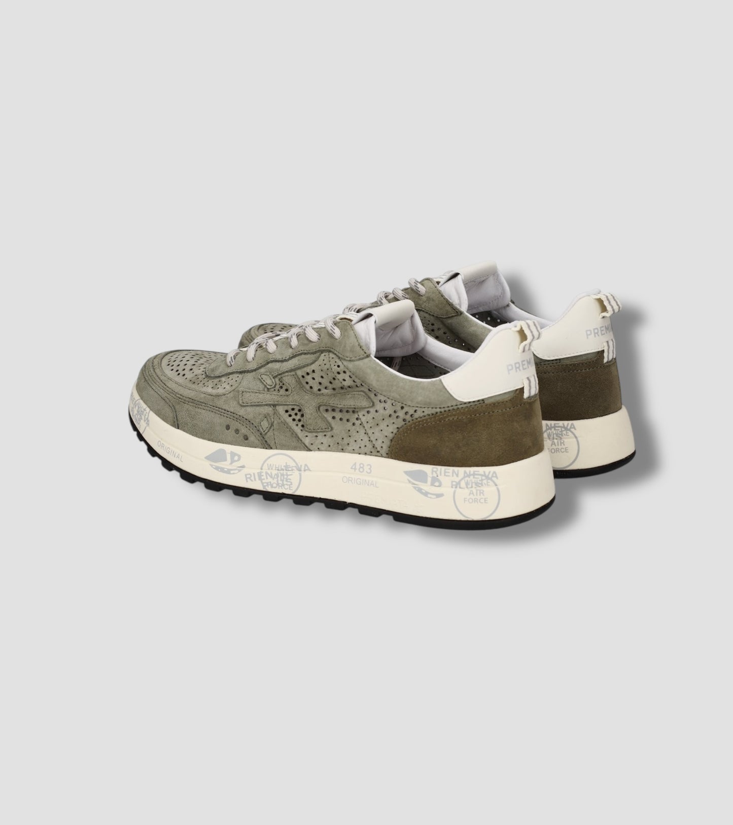 Sneakers Nous 8290 Sage Green - Vaturi