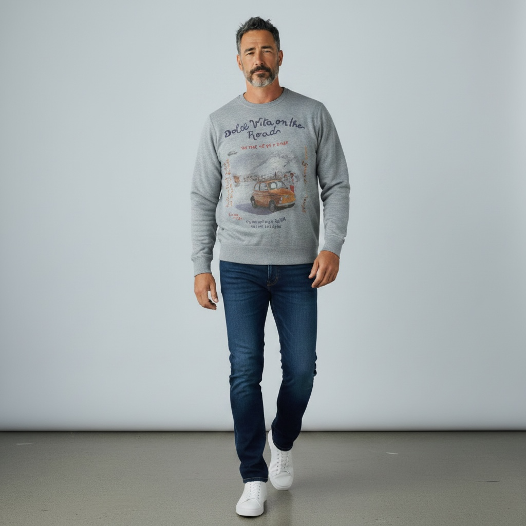 Sweater Light Blue Dolce Vita On The Road