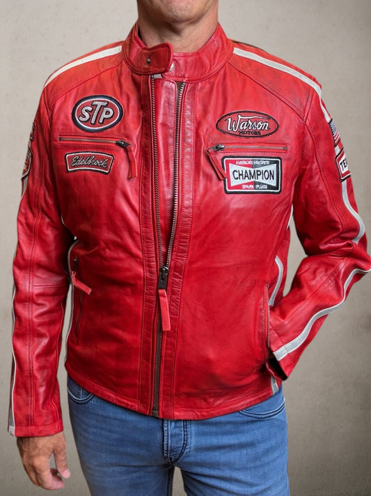 Red Biker