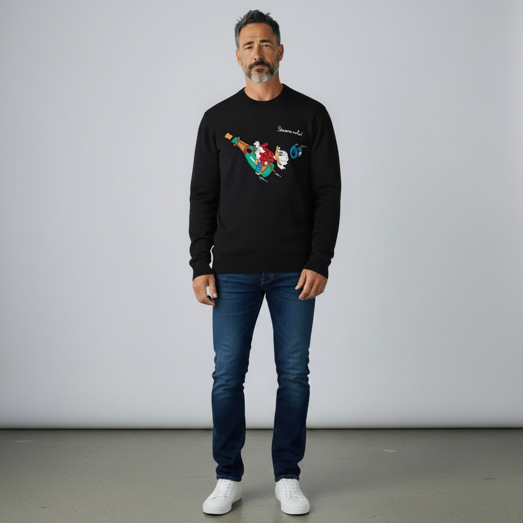 Maglione girocollo Milk Cortina 1983