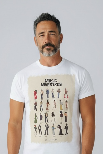 T-shirt Music Maestros - Vaturi