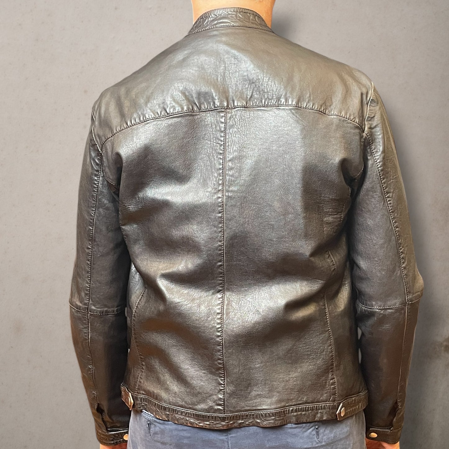Brown Biker Stright