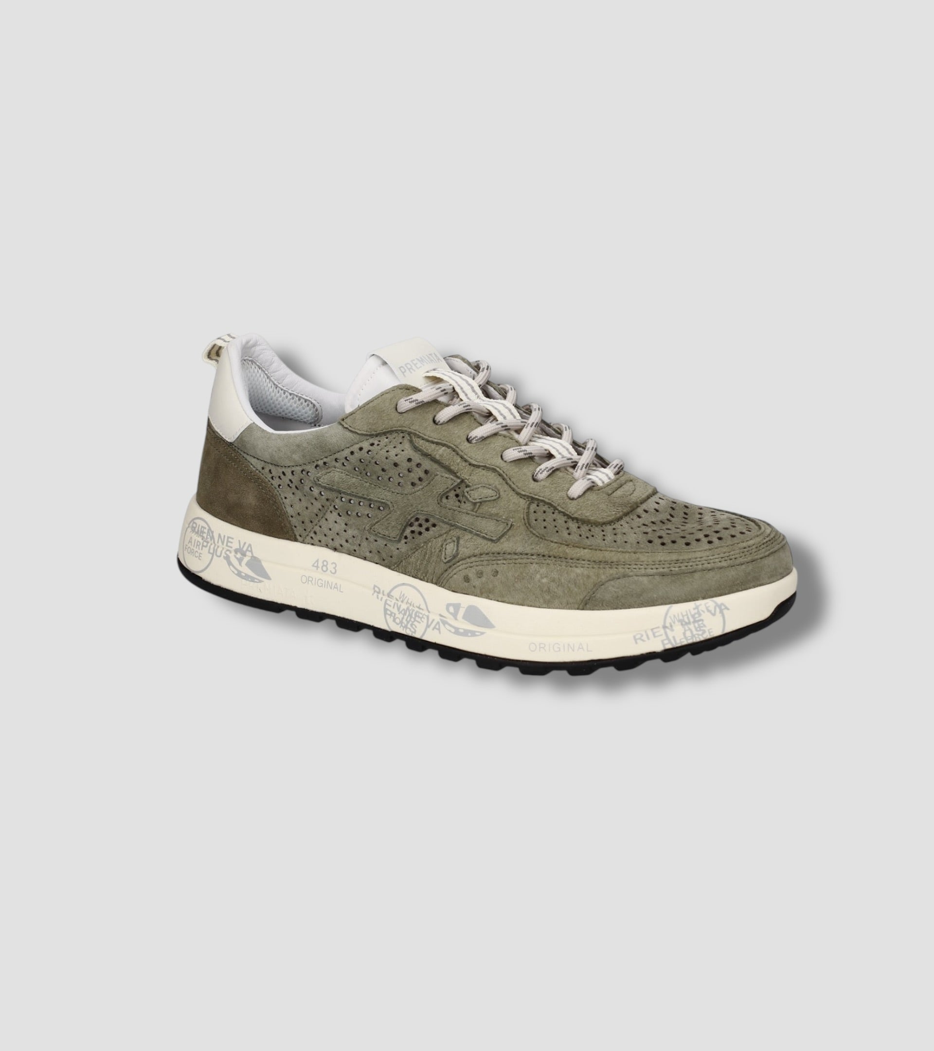 Sneakers Nous 8290 Sage Green - Vaturi
