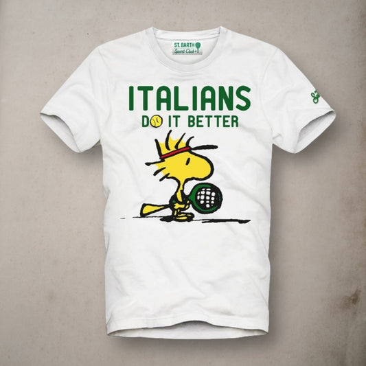 T-shirt Woodstock Tennis - Vaturi