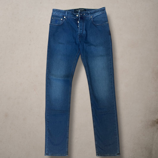 Jeans Orvieto Pony Label blu navy medio chiaro selezionati a mano