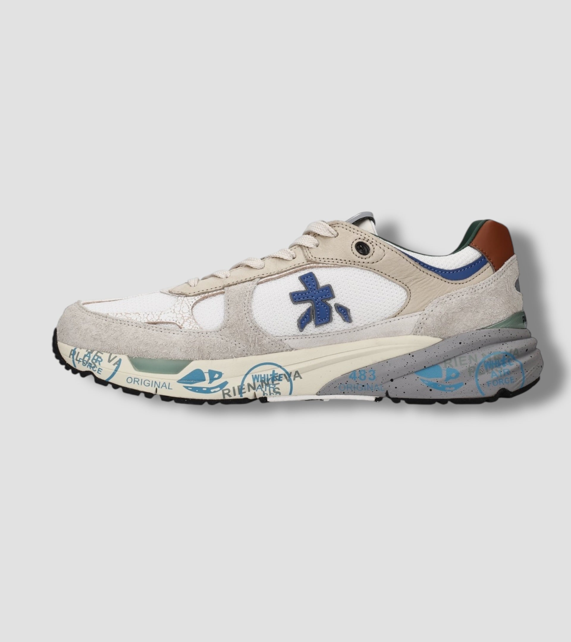 Sneakers Mase25  8110 White Grey - Vaturi