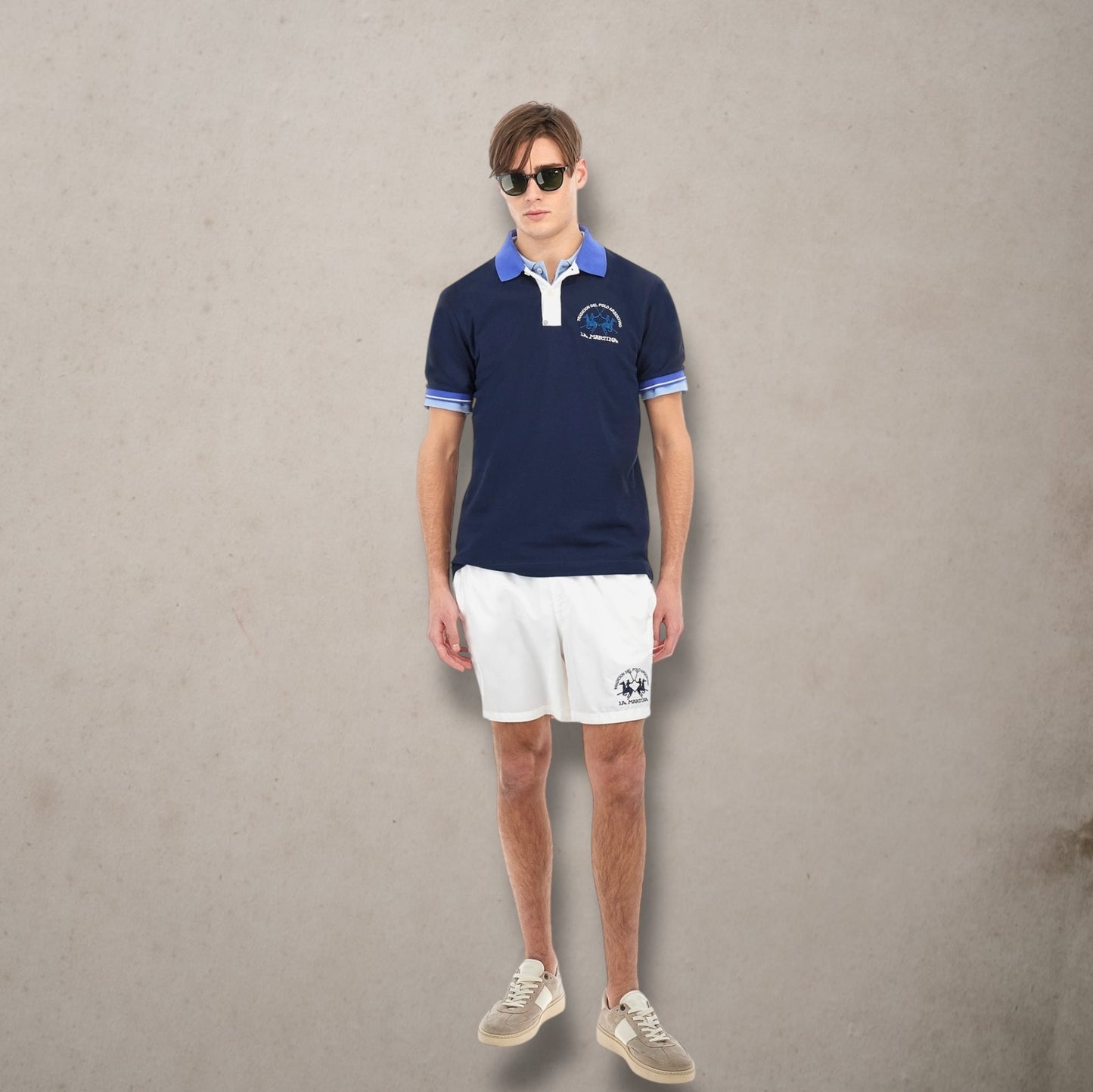 Polo Cotone Elasticizzato Abu Dhabi Verde 