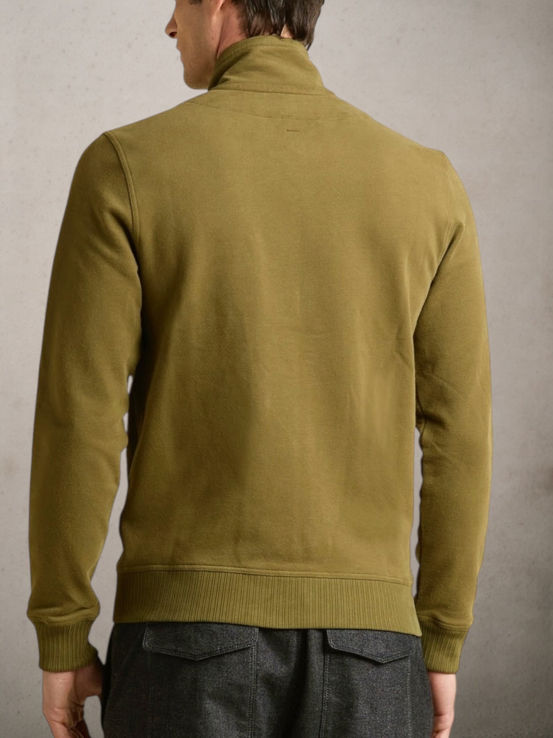 Interlock Sweatshirt Military Green