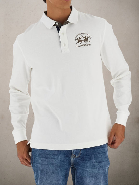 Off White Polo soft-touch logo - Beato