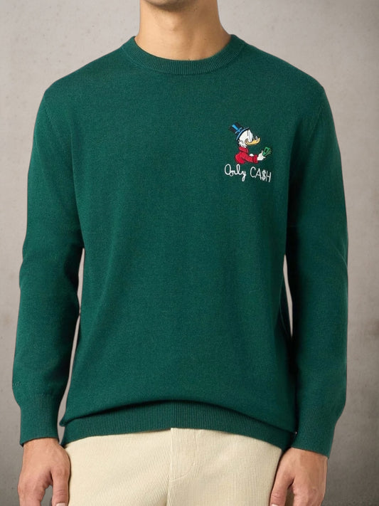 Crew Neck Sweater Uncle Scrooge Only Cadh