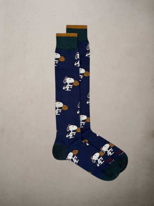 Calzini Snoopy Caddy Verde Militare