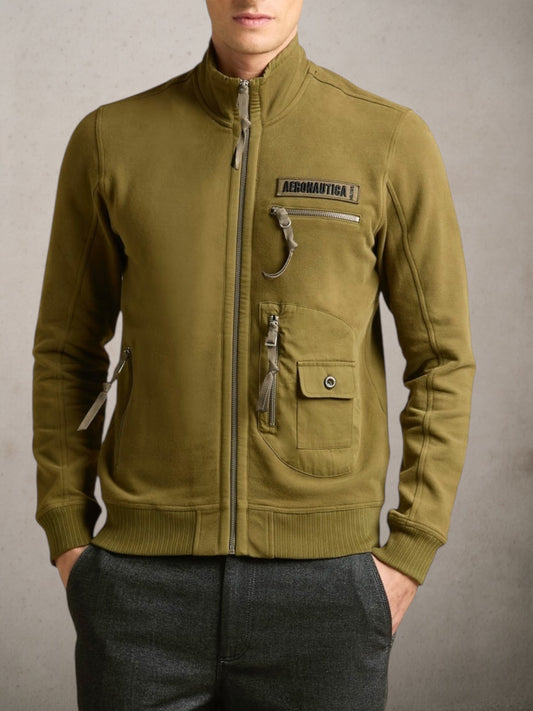 Interlock Sweatshirt Military Green