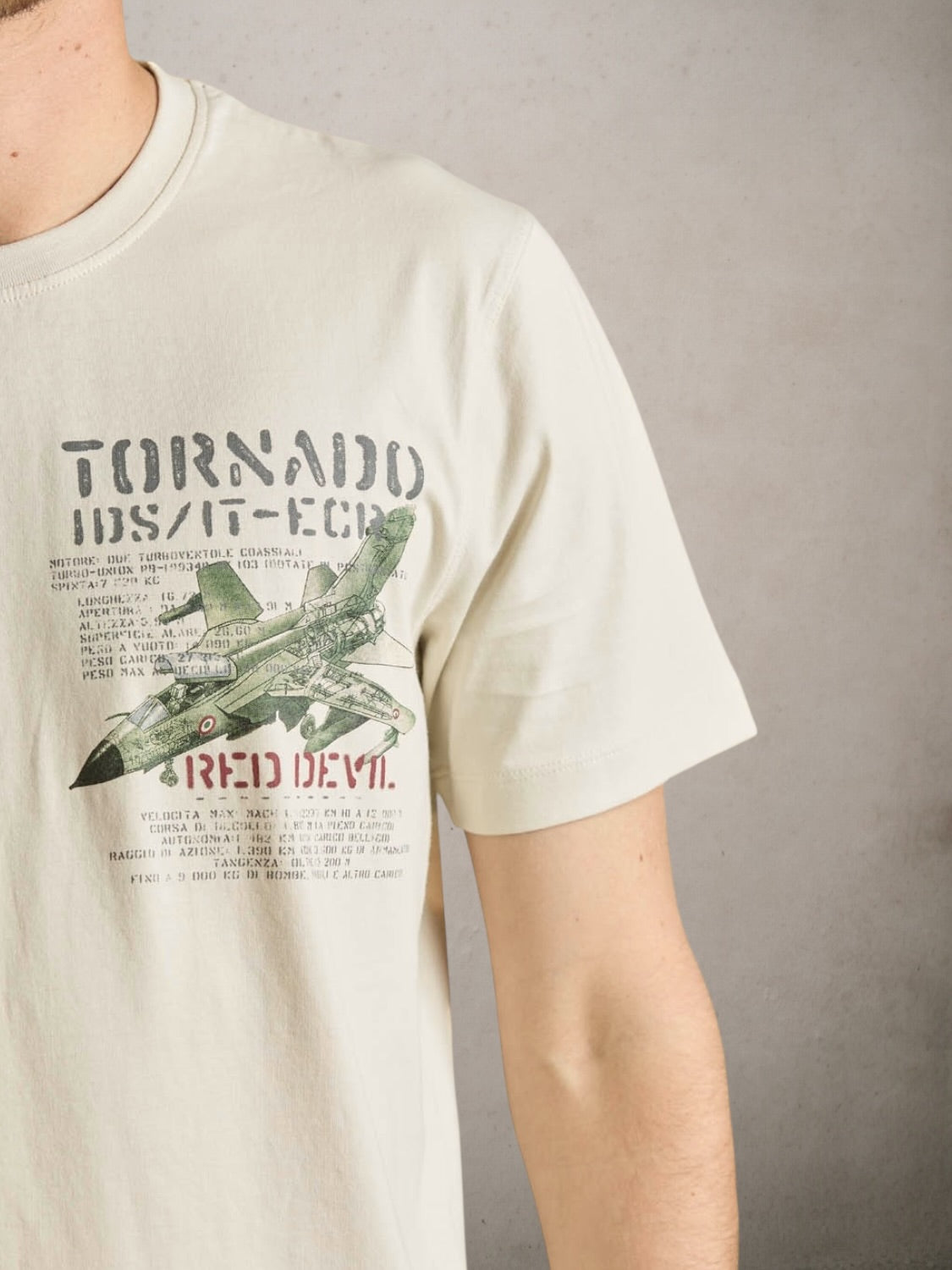 T-shirt with Frecce Tricolori emblem Empty heading - Vaturi