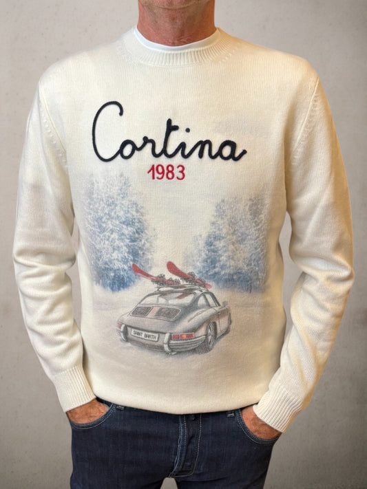 Crewneck Milk Cortina 1983 Sweater
