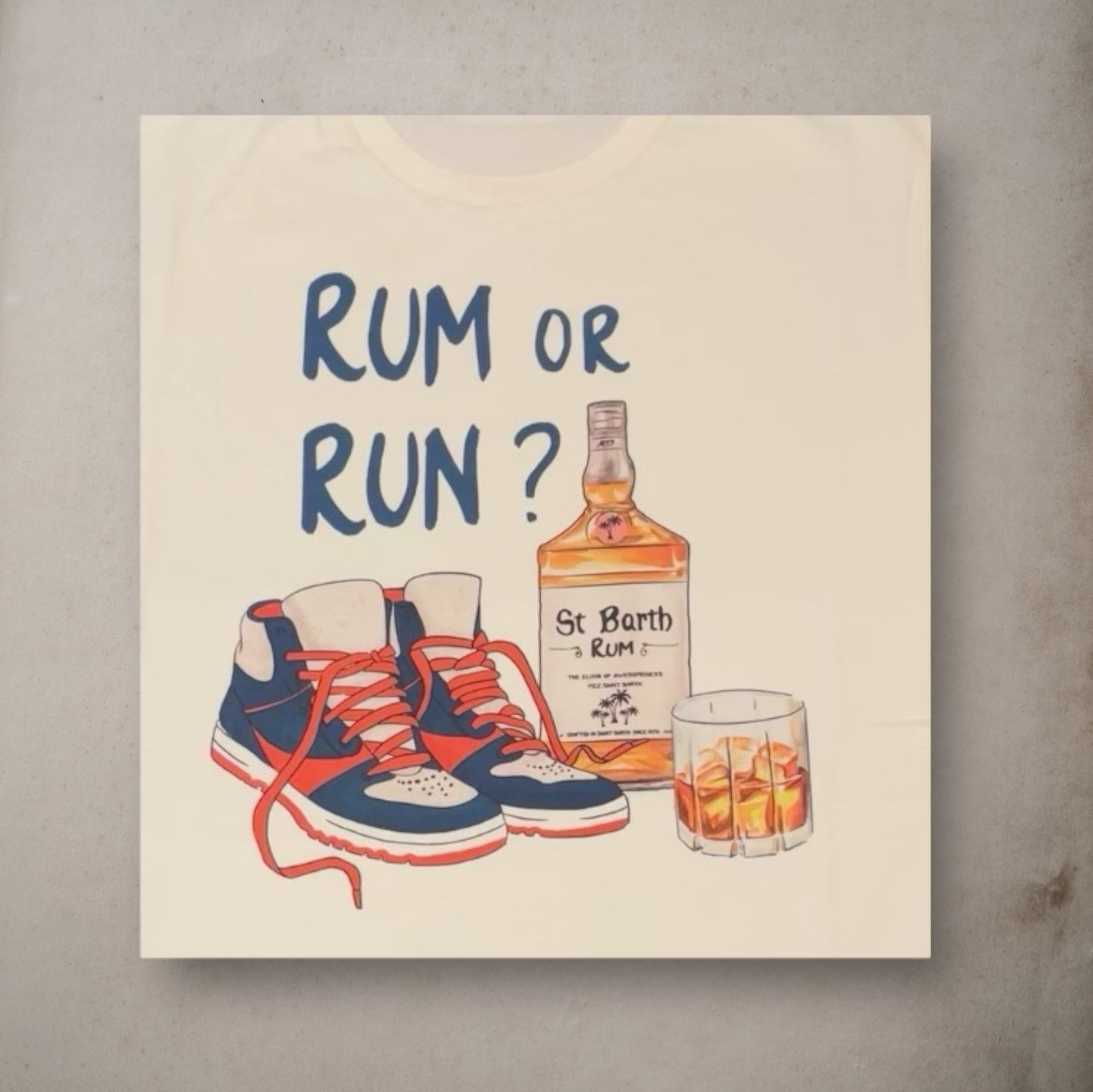 T-Shirt Rum or Run